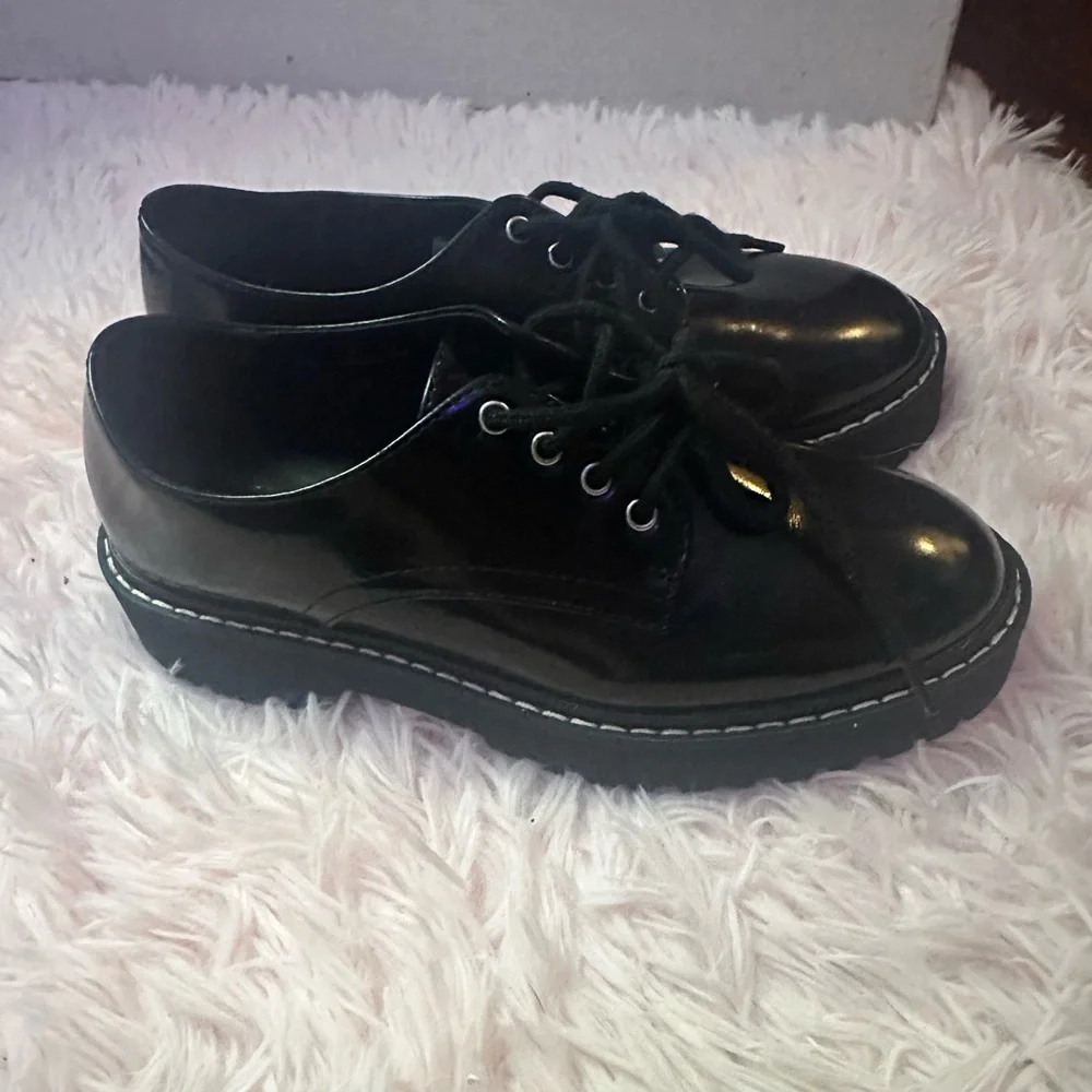 💕 chunky black shoes - Picture 2 of 3